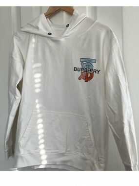 Burberry White Label Cotton Hoodie
